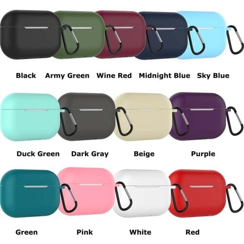 Earphone Silicone Protective Sleeve Thickened 4th-Generation Case Cover for Airpods 3 Earphone