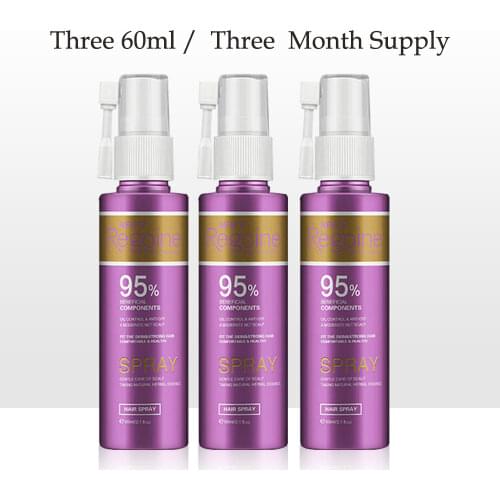Hair Regrowth Spray Anit Hair Loss Topical Treatment for Thinning Hair 3 Pcs Hiar Care Product for Men/Women Hair Growth Essence