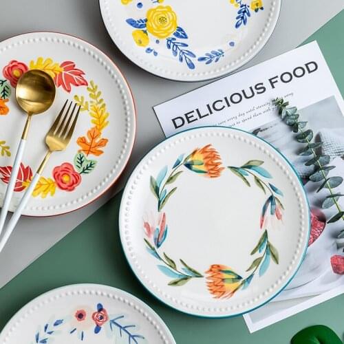 Japanese eating Bowl Ceramic tableware Bowl Dish Set household large single soup bowl noodle bowl salad rice bowl