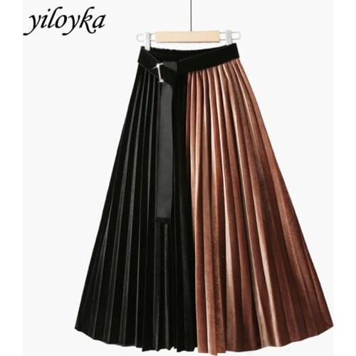 Женские юбки с высокой талией Yiloyka China At AliExpress