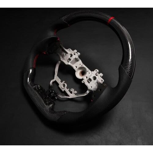 Cuatomized Carbon Fiber Steering Wheel Replacement For Lexus IS 2014-2020