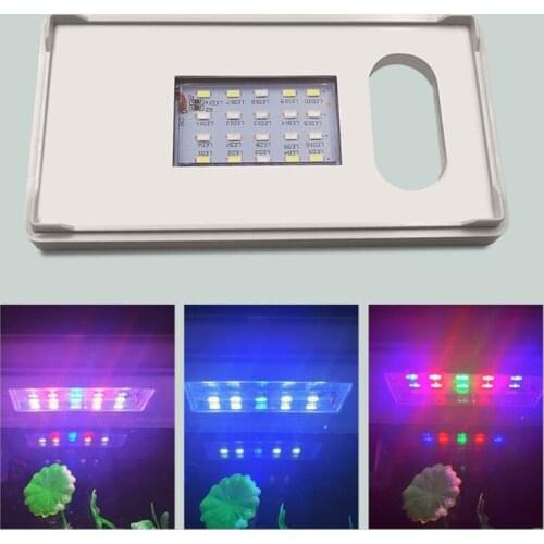 1.5 Liter Fish Tank with Hidden Filter and LED Lighting Grow Aquatic Plants and Fish in One Environment Light Adjustable