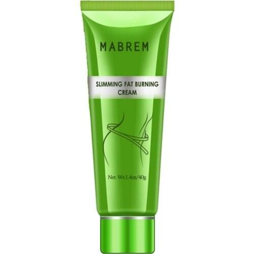 Lightweight 40g Healthy Avocado Slimming Lose Weight Cream Mini Fat Burning Cream Mild to Skin for Female