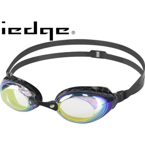 Barracuda Iedge Myopia swimming goggles Patented cushion/gasket lenses with mirror coating #93590 Eyewear