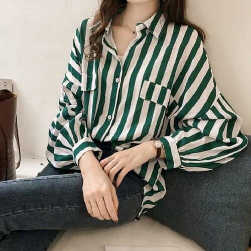 Women Blouses Fashion Long Sleeve Turn Down Collar Office Shirt Leisure Blouse Shirt Casual Tops Plus Size Blusas Femininas
