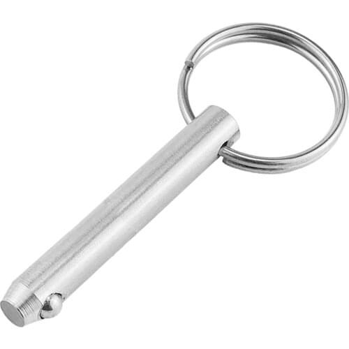 Stainless Steel 8mm Quick-Release Ball Pin for Boat Bimini Top Deck Hinge