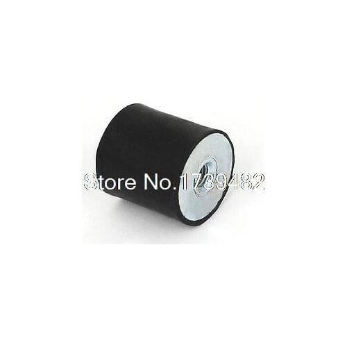 M8 30 x 30mm Double Side Anti Vibration Rubber Mount Isolator Bobbin