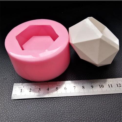 Creative Mini Pot Making Silicone Mold for Concrete Planter Vase flowerpot Making Handmade Candle Holder Tray mold