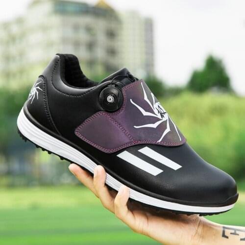 Superstar Golf Sneakers Men White Black Man Large Sizes Shoes Brand Designer Mens Golf Leather Shoes Anti Slip Golf Trainers Man