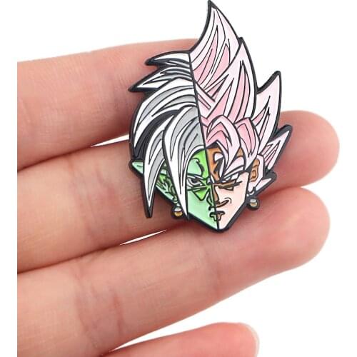 DZ2223 Japanese Anime Manga Cool Hard Enamel Pins Badge for Backpack Collar Lapel Pin Hat Jewelry Birthday Gifts for Friends
