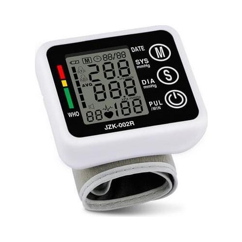 Health Care Germany Chip Automatic Wrist Digital Blood Pressure Monitor Tonometer Meter for Measuring And Pulse Rate