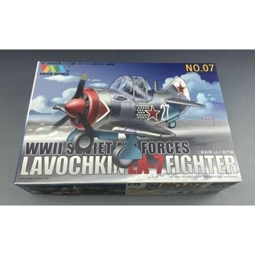 Tiger Model #107 (Cute Scale) WWII Soviet Air Forces Lavochkin LA-7 Fighter Model