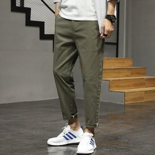 Young Men Casual Ankle-Length Pants Men Trousers Sweatpants Pants 2020 New