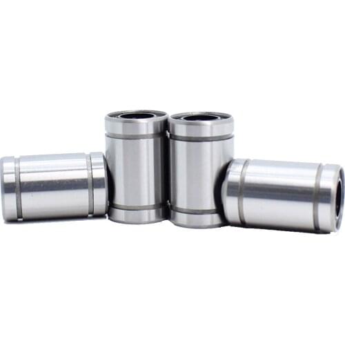 LM08UU Linear Motion Bearings 8*15*24 mm ( 4 Pcs ) Standard LM8 LM 8mm LM8UU Linear Bearing LM08 UU The Linear Bushing is used i