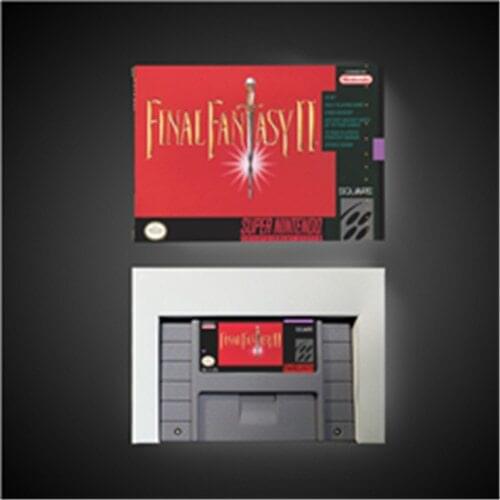 Final Game Fantasy II 2 - RPG Game Card Battery Save US Version Retail Box