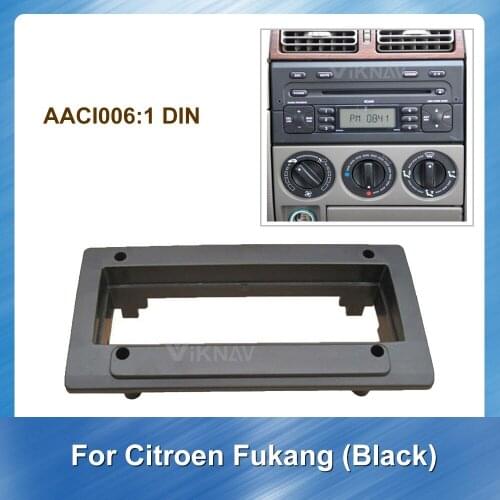 Radio Fascia for Citroen Fukang Black Car refitting DVD frame Stereo Panel Dash Mount Trim Installation Kit COVER GREY BLACK