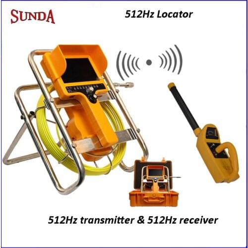Stand rail 512Hz locator pipeline inspection camera system detector camera 512hz sonde camera DVR video reocrding