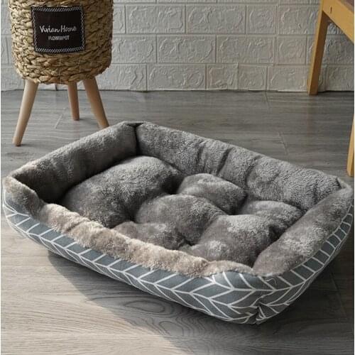 Super Soft Dog Bed Sofa Pet Bed For Small Medium Cat Dog Puppy Dog House Indoor Bed With Summer Mat