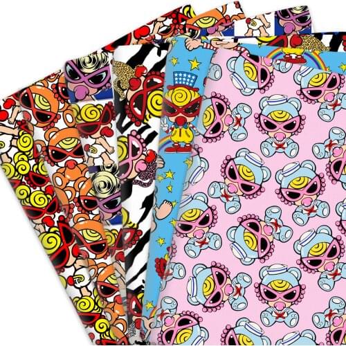 50*145cm Cartoon Girl Printed Polyester Cotton Fabric for Tissue Sewing Quilting Fabrics Needlework Material DIY Cloth,c18242