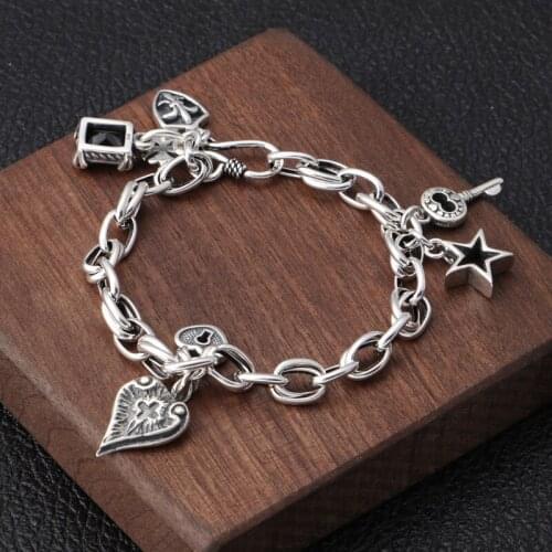 V-best Black Bracelets