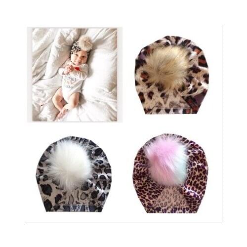 Newborn Velet Snails Hat Fur Ball Girls Beanie Velvet Indian Hat Baby Boy Cap Photography Props Turban Hat Baby Accessories