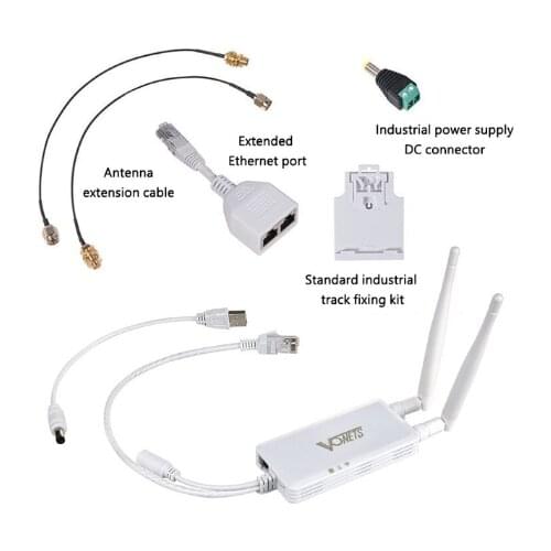 VONETS VAP11S 2.4G Wireless Bridge Wifi Router AP Amplifier Network Expansion Wireless to Ethernet Repeater for monitor PS3 PLC