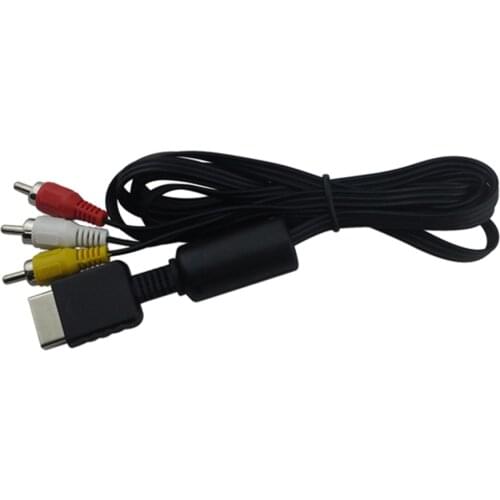 Xunbeifang Audio Video AV Cable 3RCA TV Lead for Playstion PS2 for PS3