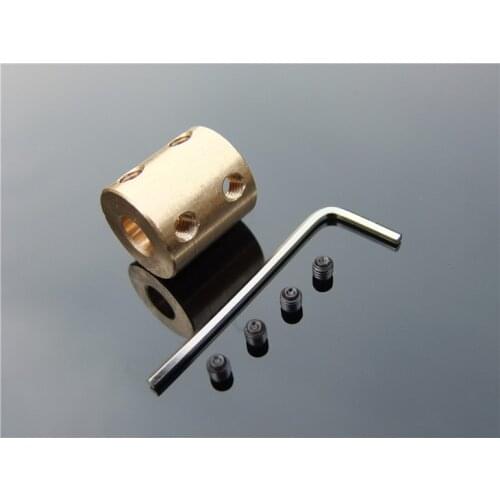 10*12mm Shaft Outer diameter 20mm Copper DC motor accessory encoder Rigid Coupler Couplings