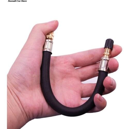 100-210 Mm Double Tire Inner Tube Extension Tube For Car And Truck To Inflate Air Pump Extension Tube Motorcycle Bike Car Tire