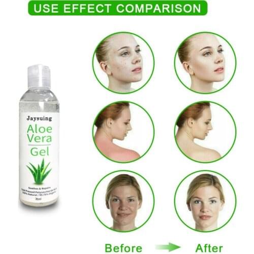 30/50ml Long Lasting Effective Face Moisturizer Aloe Vera Gel Natural Relieve Swelling Anti Wrinkle Pore Cleaning Soothing TSLM1