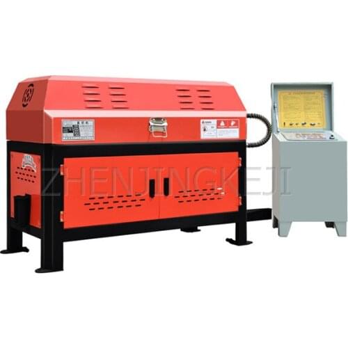 5.5KW/380V Fully Automatic CNC Steel Bar Straightening Machine Cut Off Shear Straighten Iron Construction Building Equipment