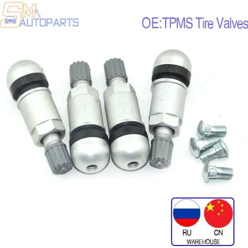 4pcs TPMS Tire pressure monitoring sensor valve lever For Audi Porsche VW tire air valve