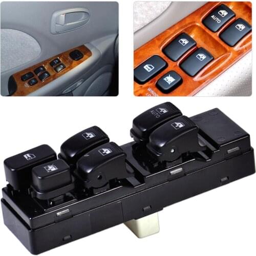 DWCX New Power Window Master Door Lock Main Control Switch Left 93570-3D121935703D121Fit for Hyundai Sonata GLX LX GLS 4-Door