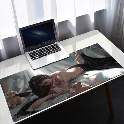 Computer Mouse Pad Gamer Pc Gamer Ghostblade Princess Full Barato Gaming Accessories Rug Desk Mat Varmilo Mausepad Table Pads