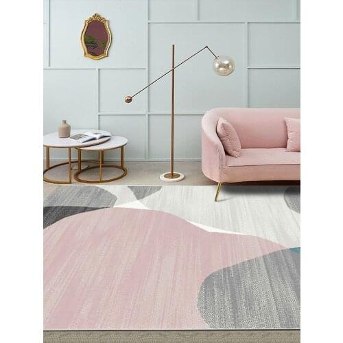 Carpet Living Room Nordic Ins Modern Coffee Table Rug Thick Polypropylene Carpet Room Girls Floor Decor Mat For Bedroom