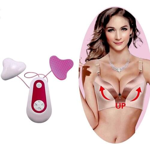 NEW Women Health Care Grow Bigger Breast Massage Enlargement Enhancer Cup Size Slimming Body Pulse Vibrating Massager Machine