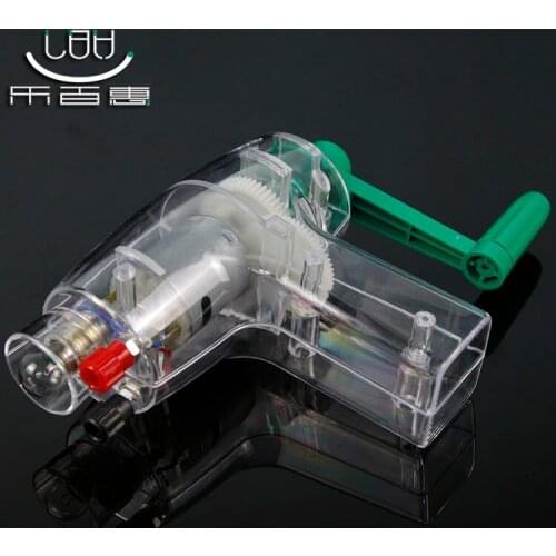 Hand-cranked generator physic laboratory equipment electrical educational toys hand generator