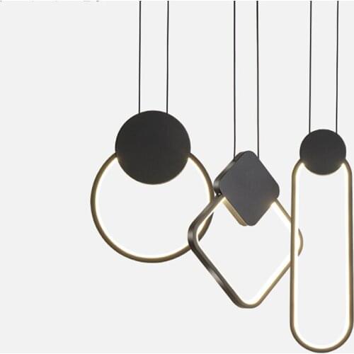 Modern LED Pendant Light Bedroom Bedside Dining Room Minimalism Home Decor Hanging Fixture Suspension Luminaire Lustre Bar Cafe