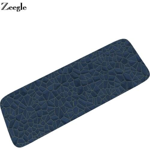 Zeegle Welcome Floor Mats Absorbent Bathroom Kitchen Carpets Doormats Flannel Area Rug For Livingroom Anti-Slip Tapete Rugs