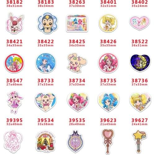 10 Pcs Cartoon Planar Resin Cabochons PR38182