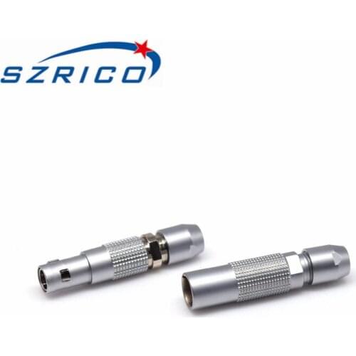 2 3 4 5 Pin Female Socket Receptacle Solder PHG 00B Metal Circular Push-Pull Self-Locking Connector