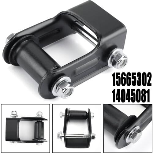15665302 14045081 Rear Leaf Spring Shackle Kit for S10 S15 Sonoma Bravada Blazer S10 Jimmy