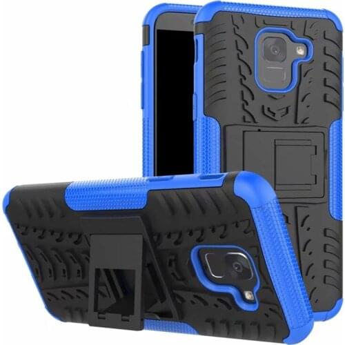 For Samsung Galaxy J4 2018 case Hybrid Heavy Duty Armor Shockproof TPU + PC Hard Silicon Cover For Galaxy J6 2018 Rugged Coque