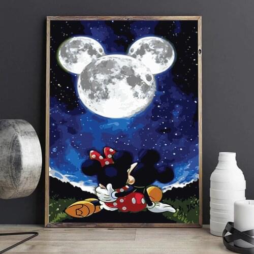 Disney Acrylic Paintings By Numbers China