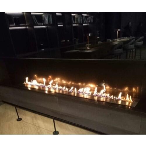 Inno-Fire 24 inch real fire automatic intelligent smart bio ethanol fireplace insert burner