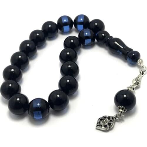 Islamic Tasbih Muslim Rosary Beads 33 Prayer Rosary Bracelet For Men Accessory amber oltu amber stone Handmade Made in Turkey