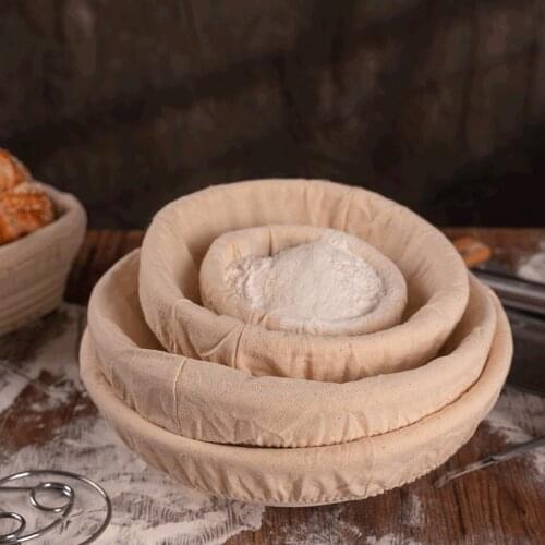 Bread Basket Fermentation Basket Natural Rattan Baking Cake Wicker Dough Fermentation Sourdough Bread Basket Baking Tools