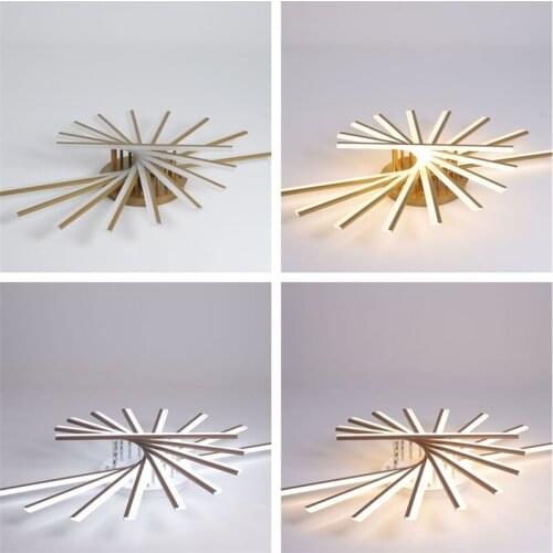 Nordic Modern Led Chandeliers Living Room Bedroom Kitchen Hanging Lamps Acrylic Chandelier Lighting Remote Control Light Fixture
