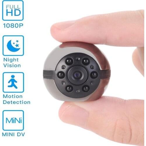 360 Degree 1080P Mini Camera Pocket Security Night Vision Motion Detection Home Surveillance
