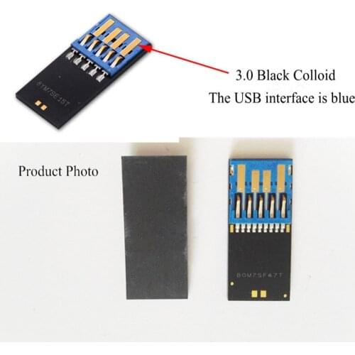 1-100pcs Wholesale chip USB 3.0 memory flash 4gb 8GB 16GB 32G 64GB short U disk semi-finished chip pendrive factory wholesale